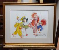 Watercolour The Puppets listed Irish artist Judith Caulfield Walsh (3 of 10) Watercolour The Puppets listed Irish artist Judith Caulfield Walsh (3 of 10)