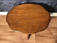 Folding Oak Occasional Table (2 of 6) Folding Oak Occasional Table (2 of 6)