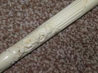 Antique Intricately Carved Floral Ivory Ladies Dress Cane - 92cm (12 of 18) Antique Intricately Carved Floral Ivory Ladies Dress Cane - 92cm (12 of 18)