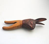 Extremely Rare & Fine Softwood Carved Novelty Nutcracker Hare c.1923 (3 of 9) Extremely Rare & Fine Softwood Carved Novelty Nutcracker Hare c.1923 (3 of 9)