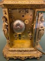 Rare French Mid 19th Century ‘Caryatid’ Cased Carriage Clock – Lucien Paris (6 of 6) Rare French Mid 19th Century ‘Caryatid’ Cased Carriage Clock – Lucien Paris (6 of 6)