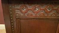 Antique George I Period Oak Three Panel Coffer c.1720 (4 of 7) Antique George I Period Oak Three Panel Coffer c.1720 (4 of 7)