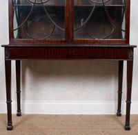 Edwardian Glazed Bookcase Cabinet on Stand Astragal Mahogany (4 of 11) Edwardian Glazed Bookcase Cabinet on Stand Astragal Mahogany (4 of 11)