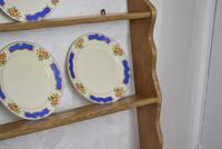 Antique Pine Plate Rack Early 20th Century (10 of 10) Antique Pine Plate Rack Early 20th Century (10 of 10)
