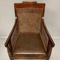 Regency Library Armchair With Leather Cushions (6 of 8) Regency Library Armchair With Leather Cushions (6 of 8)