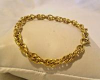 Vintage Bracelet 1970s 12ct Gold Filled Fancy Link with Stamped Bolt Ring (2 of 10) Vintage Bracelet 1970s 12ct Gold Filled Fancy Link with Stamped Bolt Ring (2 of 10)