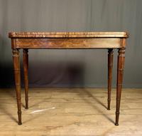 Superb French Rosewood Fold-over Top Card Table (2 of 14) Superb French Rosewood Fold-over Top Card Table (2 of 14)