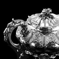 Magnificent Georgian Solid Silver Tea Set / Service 3 Piece Set - Barnard 1835 (10 of 29) Magnificent Georgian Solid Silver Tea Set / Service 3 Piece Set - Barnard 1835 (10 of 29)