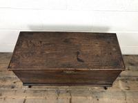 Small 18th Century Antique Elm Six Plank Coffer Chest (2 of 11) Small 18th Century Antique Elm Six Plank Coffer Chest (2 of 11)
