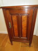 Edwardian Red Walnut Bedside Cabinet (3 of 8) Edwardian Red Walnut Bedside Cabinet (3 of 8)