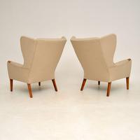 Pair of Vintage Wing Back Armchairs (4 of 9) Pair of Vintage Wing Back Armchairs (4 of 9)