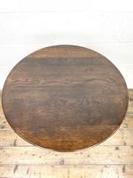 Antique Oak Tripod Table (6 of 6) Antique Oak Tripod Table (6 of 6)