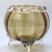 Substantial Venetian Art Glass Hand Blown Bowl Probably Murano - Early 20th Century (2 of 5) Substantial Venetian Art Glass Hand Blown Bowl Probably Murano - Early 20th Century (2 of 5)