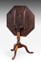Late 19th Century Octagonal Tilt Table (4 of 5) Late 19th Century Octagonal Tilt Table (4 of 5)