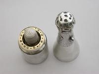 Victorian Novelty Silver Combined Scent Bottle, Sewing Etui & Vinaigrette Champagne Bottle (11 of 20) Victorian Novelty Silver Combined Scent Bottle, Sewing Etui & Vinaigrette Champagne Bottle (11 of 20)
