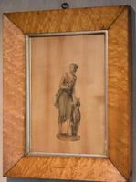 Georgian Neoclassical Drawing on Wood (3 of 6) Georgian Neoclassical Drawing on Wood (3 of 6)