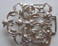 Victorian London 1894 Hallmarked Solid Silver Nurses Belt Buckle (8 of 9) Victorian London 1894 Hallmarked Solid Silver Nurses Belt Buckle (8 of 9)
