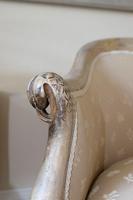 Pair of Late 19th Century French Part Upholstered Painted Tub Chairs (18 of 23) Pair of Late 19th Century French Part Upholstered Painted Tub Chairs (18 of 23)