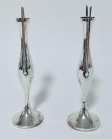 Pair of Antique Art Nouveau Solid Silver Vases (13 of 13) Pair of Antique Art Nouveau Solid Silver Vases (13 of 13)