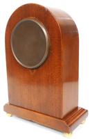 Impressive Solid Mahogany Arched Top Cased Timepiece Clock with Satinwood Inlaid Decoration (10 of 10) Impressive Solid Mahogany Arched Top Cased Timepiece Clock with Satinwood Inlaid Decoration (10 of 10)
