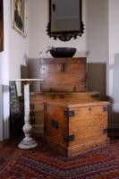 19th Century Antique Pine Iron Bound Chest (2 of 4) 19th Century Antique Pine Iron Bound Chest (2 of 4)