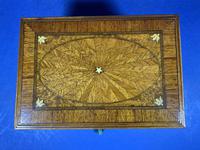 19th century French Walnut Inlaid Jewellery Box. (2 of 16) 19th century French Walnut Inlaid Jewellery Box. (2 of 16)