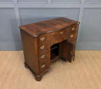 Burr Walnut Serpentine Fronted Knee Hole Desk (8 of 15) Burr Walnut Serpentine Fronted Knee Hole Desk (8 of 15)