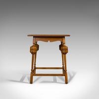 Antique Occasional Table, English, Oak, Side, Wine, Arts & Crafts, Edwardian (8 of 10) Antique Occasional Table, English, Oak, Side, Wine, Arts & Crafts, Edwardian (8 of 10)