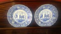 Pair of Antique Staffordshire Plates,History Series by Jones & Sons (5 of 6) Pair of Antique Staffordshire Plates,History Series by Jones & Sons (5 of 6)