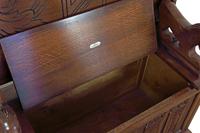 Jacobean Style Oak Monk’s Bench (5 of 8) Jacobean Style Oak Monk’s Bench (5 of 8)