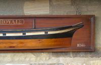 Antique Half Hull Iron Ship Royale (4 of 6) Antique Half Hull Iron Ship Royale (4 of 6)