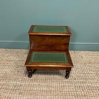 Stunning Victorian Mahogany Antique Library Steps (2 of 4) Stunning Victorian Mahogany Antique Library Steps (2 of 4)