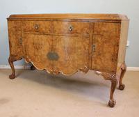 Antique Quality Burr Walnut Sideboard / Server (4 of 14) Antique Quality Burr Walnut Sideboard / Server (4 of 14)