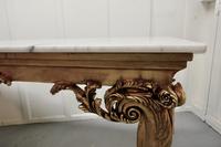 19th Century French Marble Top Gilt Centre Table & Matching Wall Mirror (2 of 11) 19th Century French Marble Top Gilt Centre Table & Matching Wall Mirror (2 of 11)