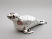 Victorian Novelty Silver Seal Pepperette by Charles & Charles Asprey, London, 1882 (4 of 14) Victorian Novelty Silver Seal Pepperette by Charles & Charles Asprey, London, 1882 (4 of 14)