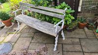 19th Century Cast-iron and Oak Garden Bench (2 of 6) 19th Century Cast-iron and Oak Garden Bench (2 of 6)