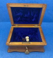 William IV Birch Penwork Jewellery Box (9 of 16) William IV Birch Penwork Jewellery Box (9 of 16)