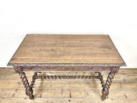 Antique 19th Century Carved Oak Table (3 of 11) Antique 19th Century Carved Oak Table (3 of 11)