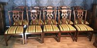 Set of Ten Georgian Style Mahogany Dining Chairs (2 of 13) Set of Ten Georgian Style Mahogany Dining Chairs (2 of 13)