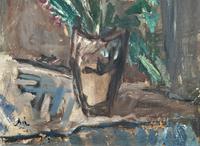 Large Rustic 19th Century French Impressionist Still Life Floral Oil Painting - Minor TLC (5 of 12) Large Rustic 19th Century French Impressionist Still Life Floral Oil Painting - Minor TLC (5 of 12)