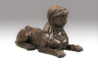 Well Modelled Early 20th Century Figure of a Sphinx Like Female (4 of 5) Well Modelled Early 20th Century Figure of a Sphinx Like Female (4 of 5)