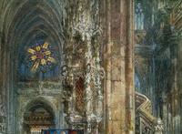Sir Wyke Bayliss PRBA HRMS Rose Window Brussels Watercolour Painting (10 of 16) Sir Wyke Bayliss PRBA HRMS Rose Window Brussels Watercolour Painting (10 of 16)