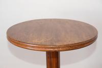 19th Century Stained Pine Pedestal Table with circular top (7 of 16) 19th Century Stained Pine Pedestal Table with circular top (7 of 16)