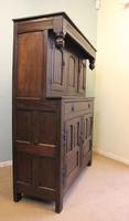 Antique Carved Oak Sideboard Court Cupboard Dresser (3 of 15) Antique Carved Oak Sideboard Court Cupboard Dresser (3 of 15)