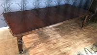 Victorian Mahogany Extending Ten Seat Dining Table with Three Leaves (8 of 8) Victorian Mahogany Extending Ten Seat Dining Table with Three Leaves (8 of 8)