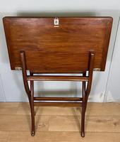 Antique Mahogany Folding Games Coaching Table (8 of 10) Antique Mahogany Folding Games Coaching Table (8 of 10)