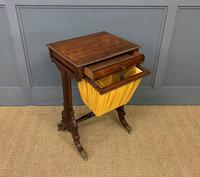 Regency Period Rosewood Work Table (3 of 15) Regency Period Rosewood Work Table (3 of 15)
