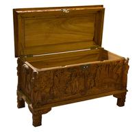 Early 20th Century Chinese Style Carved Camphorwood Chest (2 of 11) Early 20th Century Chinese Style Carved Camphorwood Chest (2 of 11)