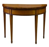 A Satinwood 19th Century Card Table (4 of 8) A Satinwood 19th Century Card Table (4 of 8)