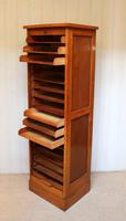 French Oak Tambour Front Filing Cabinet (6 of 11) French Oak Tambour Front Filing Cabinet (6 of 11)